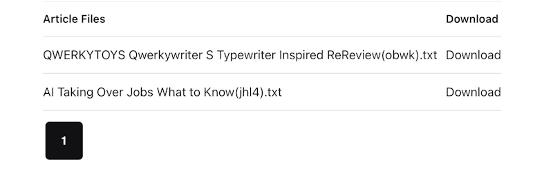Autoblogging.ai：履歴