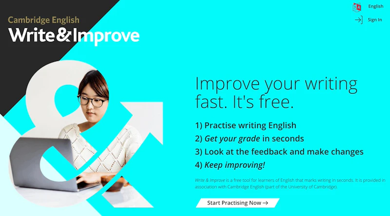 Cambridge English Write & Improve