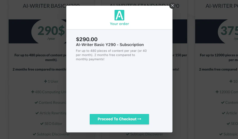 AI-Writer： 内容確認