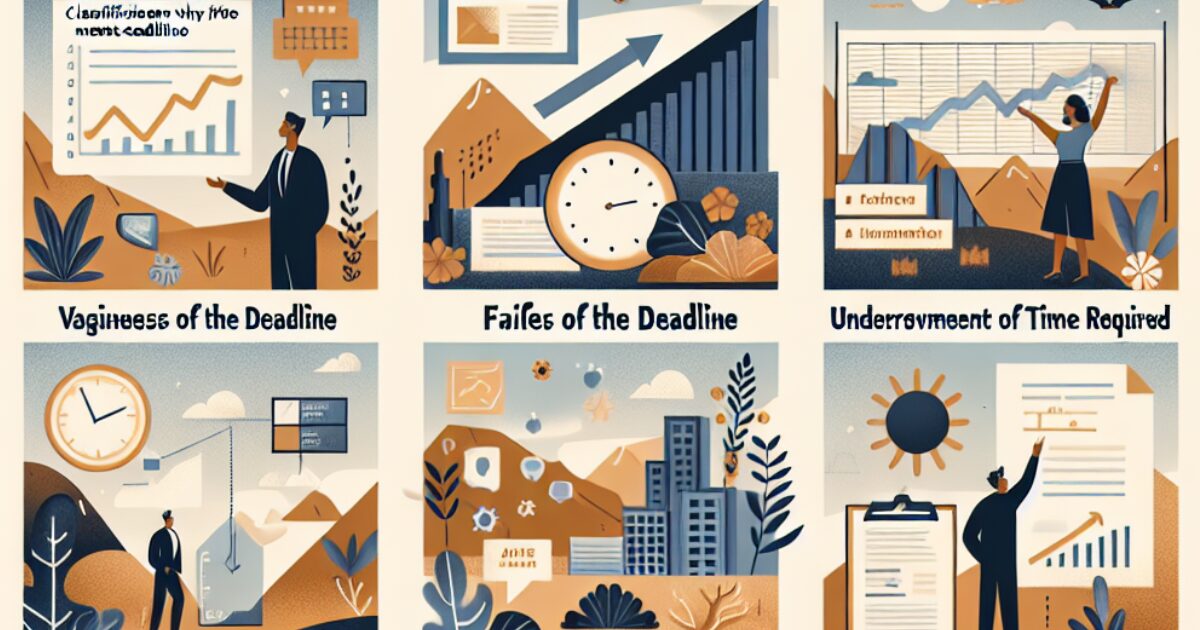 【社会人・学生向け】締め切りを守れない人必見！原因と対策11選（おすすめツールあり）