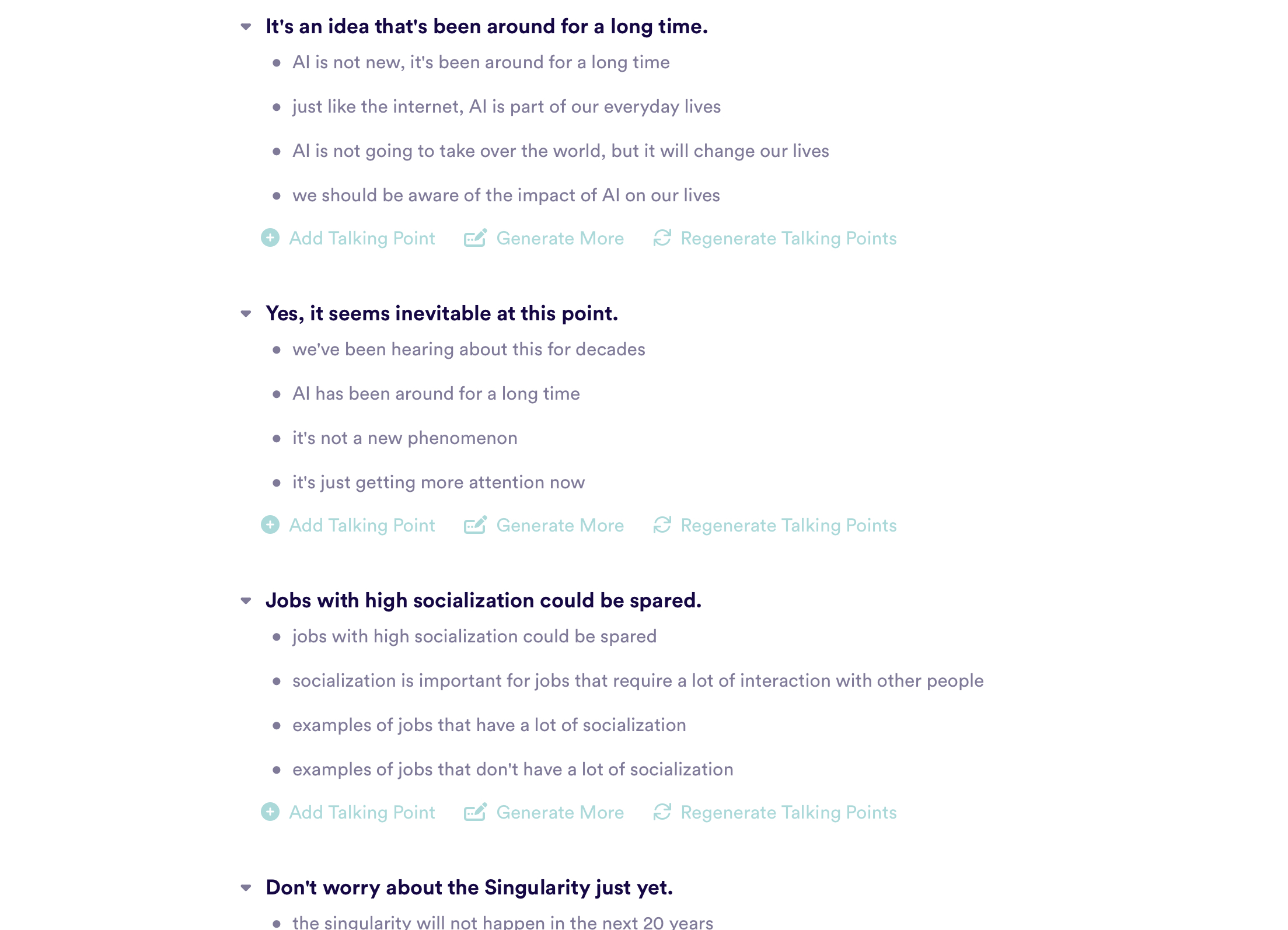 Copy AI：ブログ作成ウィザード（本文箇条書き）