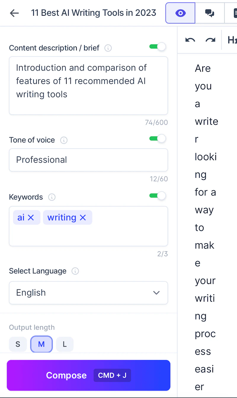 Jasper：iPhone（エディタ）