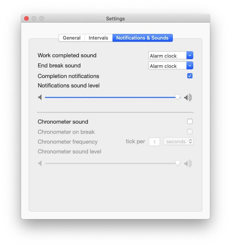Be Focused：通知設定