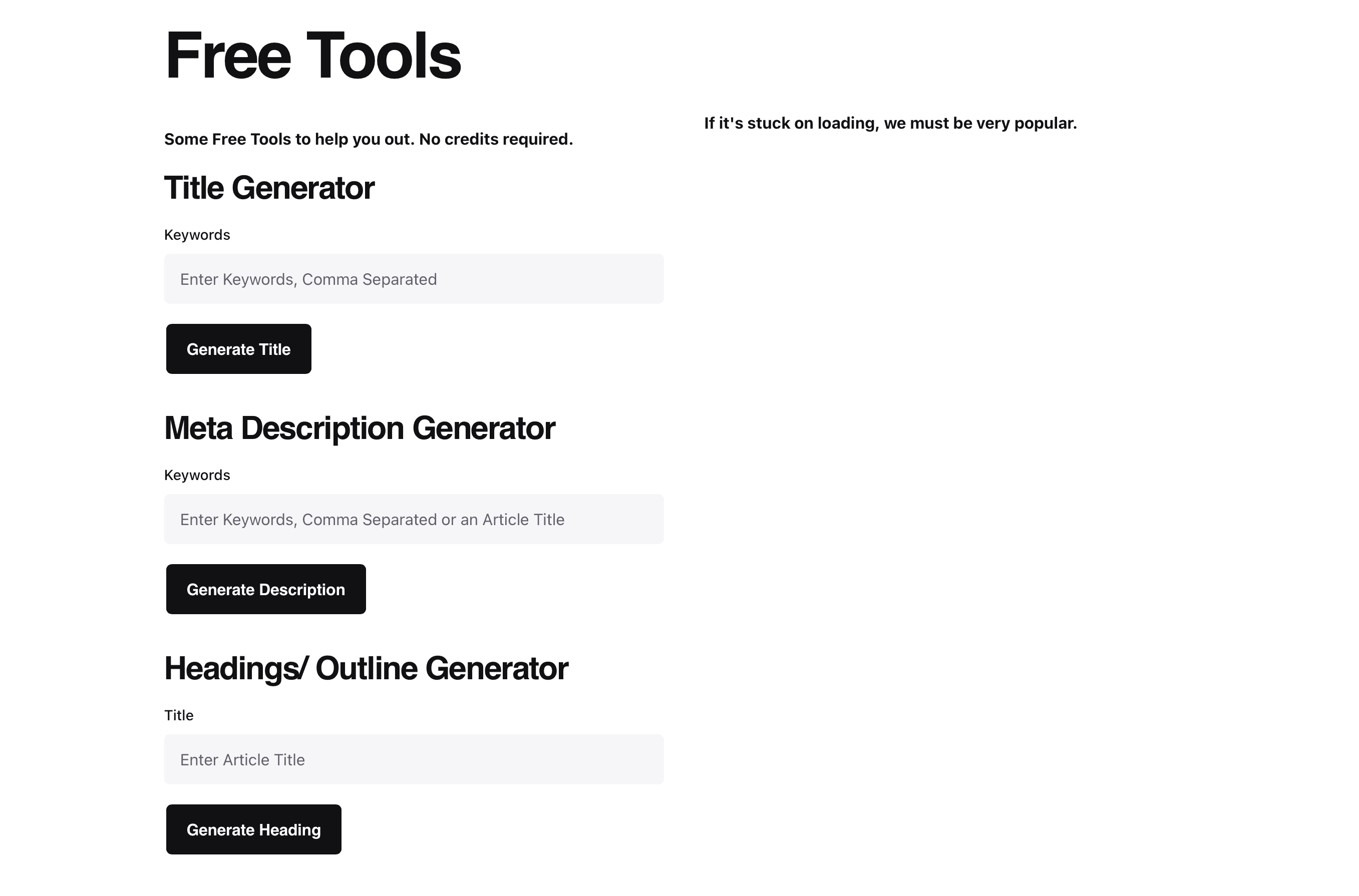 Autoblogging.ai：無料ツール