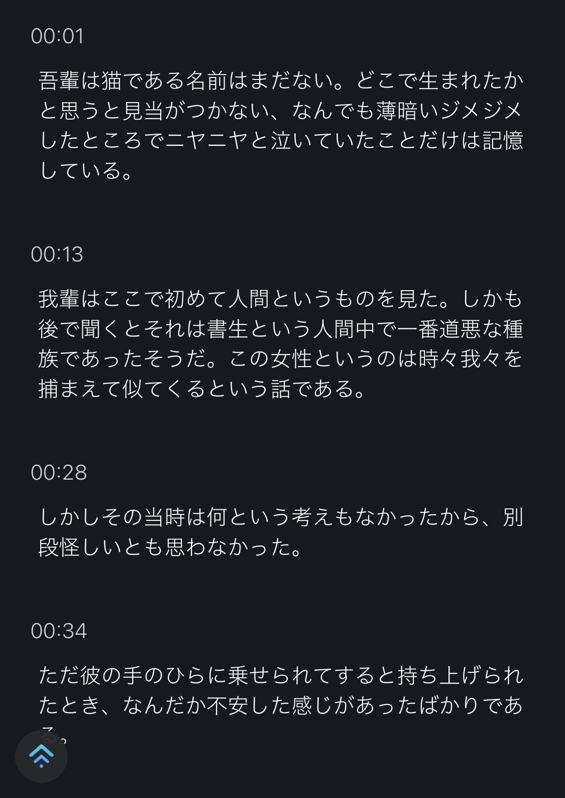 Notta：文字起こし例1