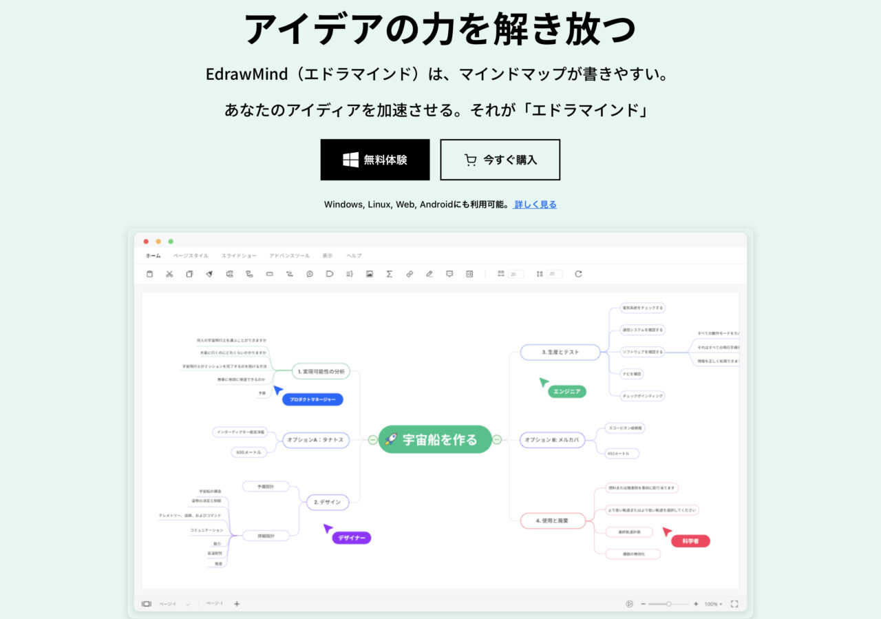 EdrawMind(エドラマインド)