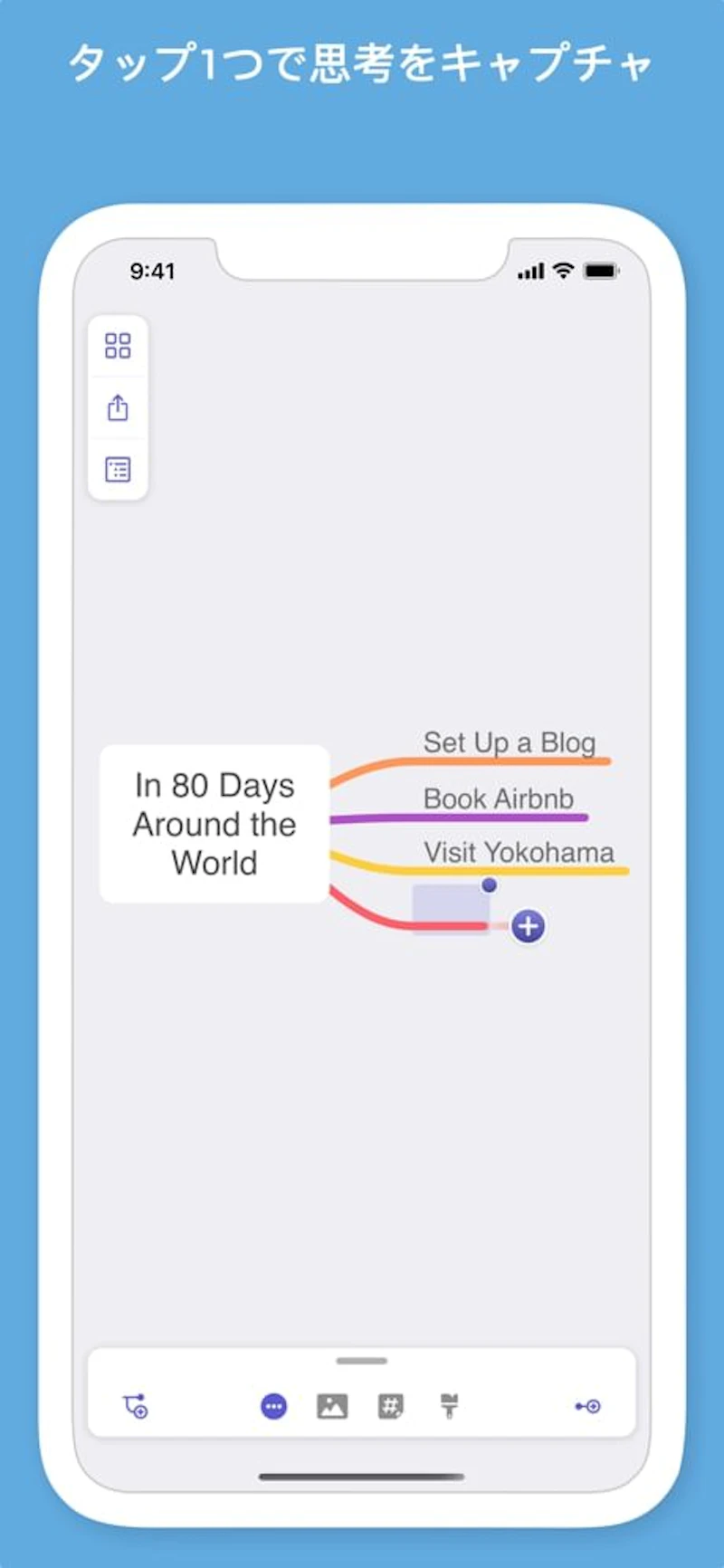 MindNode：iPhone版