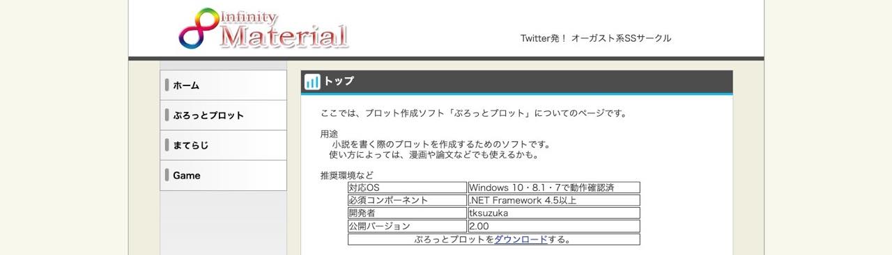 ぷろっとプロット