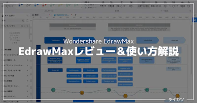 【EdrawMaxレビュー】評判の作図ツールの特徴・価格は？【使い方解説あり】