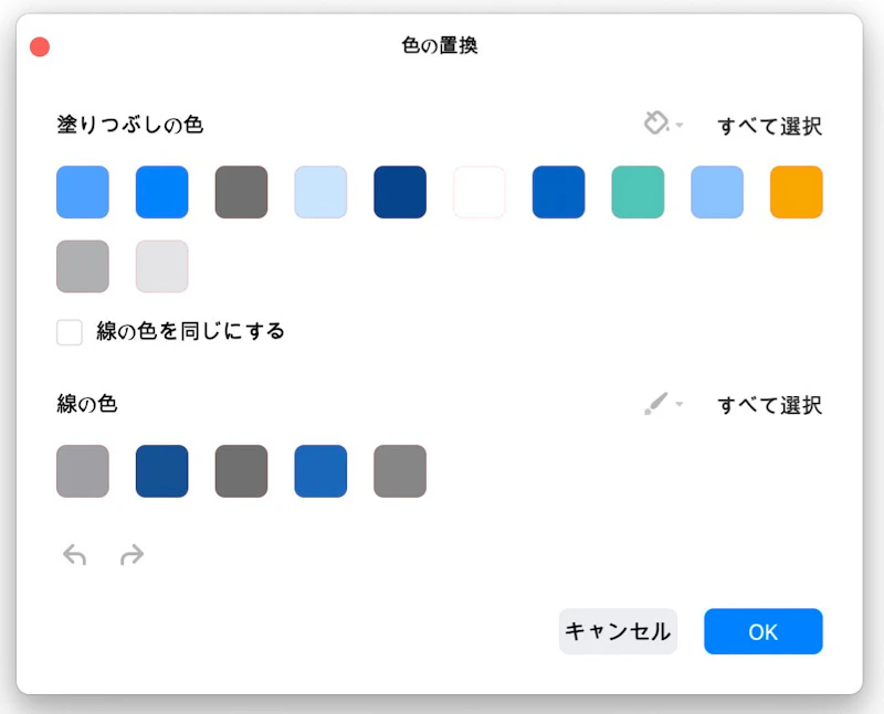 EdrawMax：テーマ編集