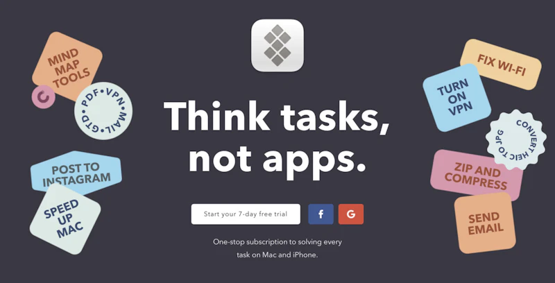 Setapp：無料トライアル
