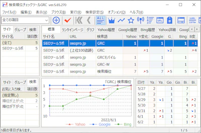 SEO検索順位チェックツール『GRC』使い方解説｜無料版でもOK？