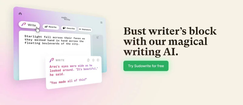 Sudowrite（シュードライト）