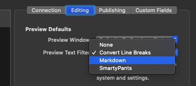 Markdownに対応させる