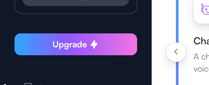 Writesonic：アップグレードボタン