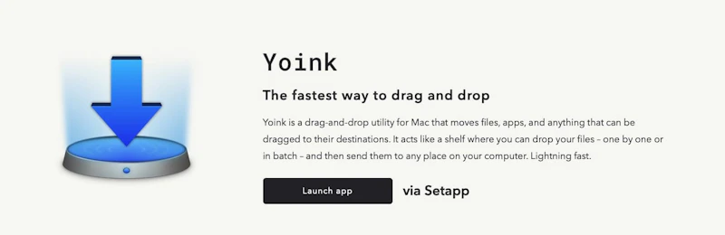 Yoink（via Setapp）
