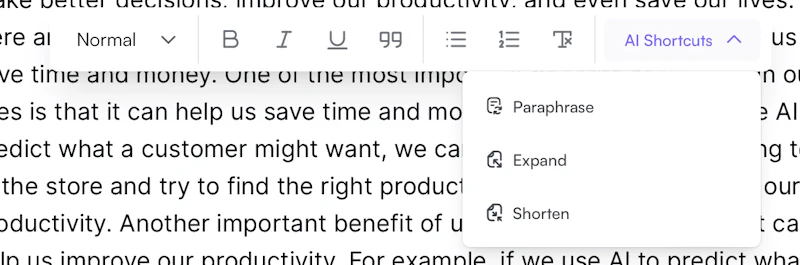 Writesonic：編集ツール