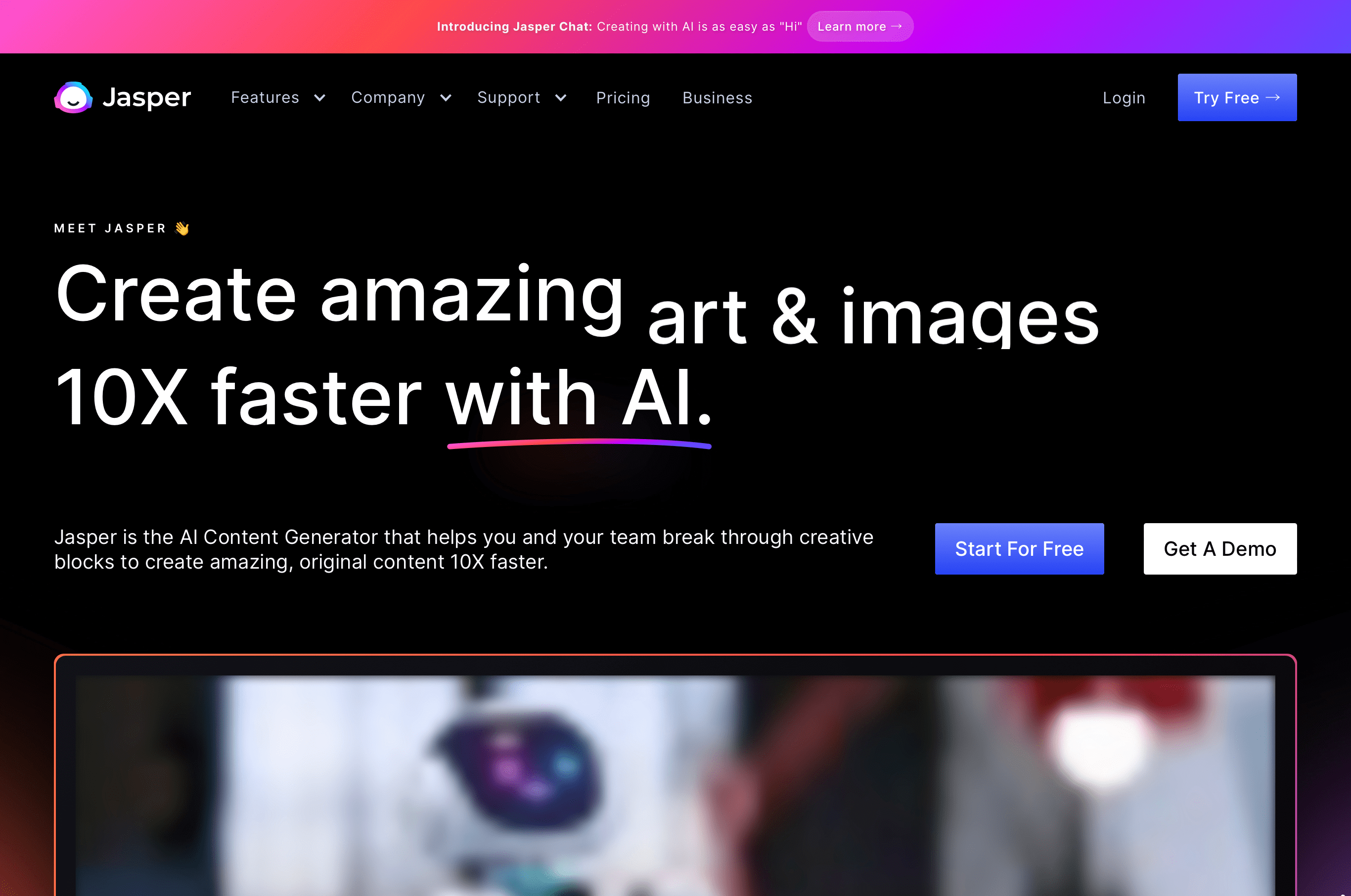 Jasper：トップページ