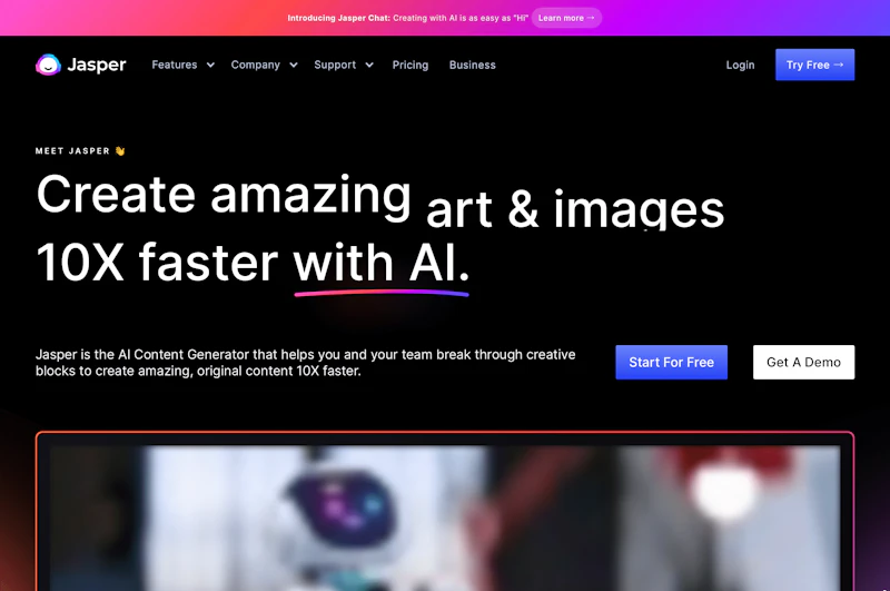 Jasper：トップページ