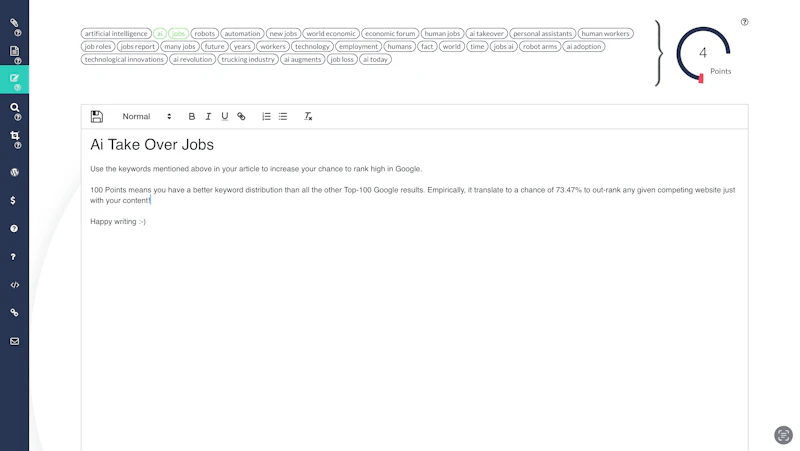 AI-Writer： SEOエディタ