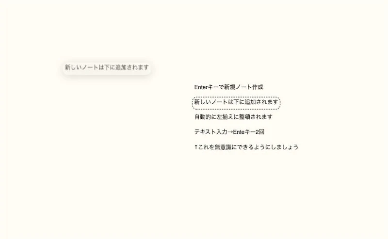 Scapple：ドラッグ移動