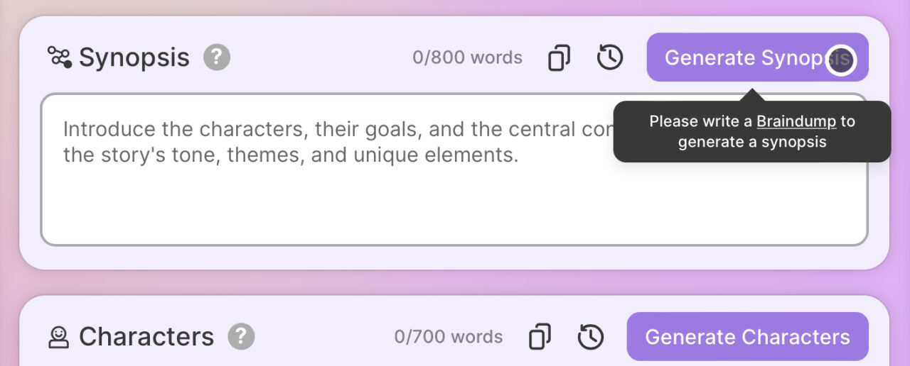 Sudowrite：ストーリーバイブル（あらすじ）