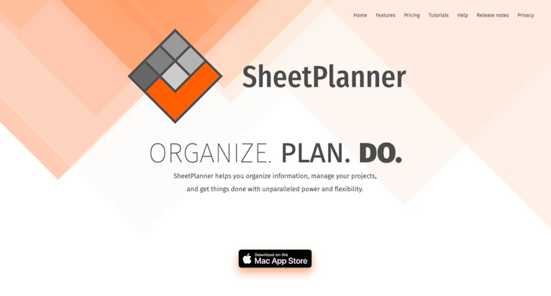 SheetPlanner