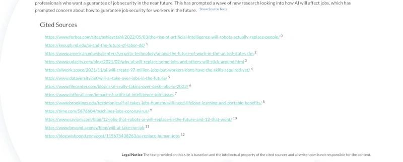 AI-Writer：リサーチ＆ライター（外部リンク）