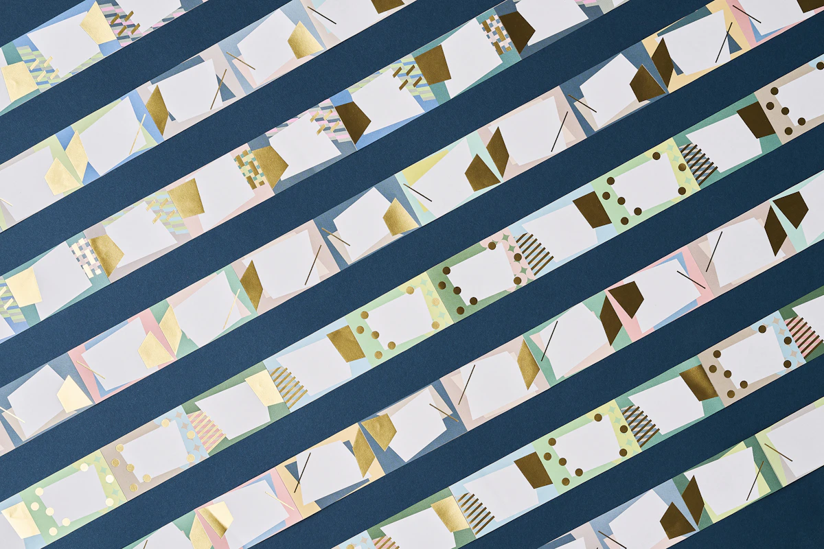 箔押しロール付箋