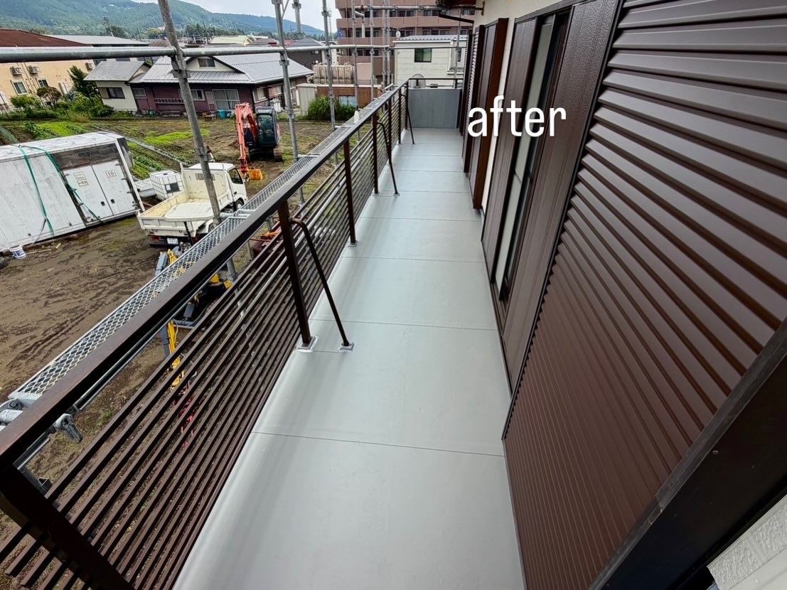 御殿場市 H様 ベランダ防水工事