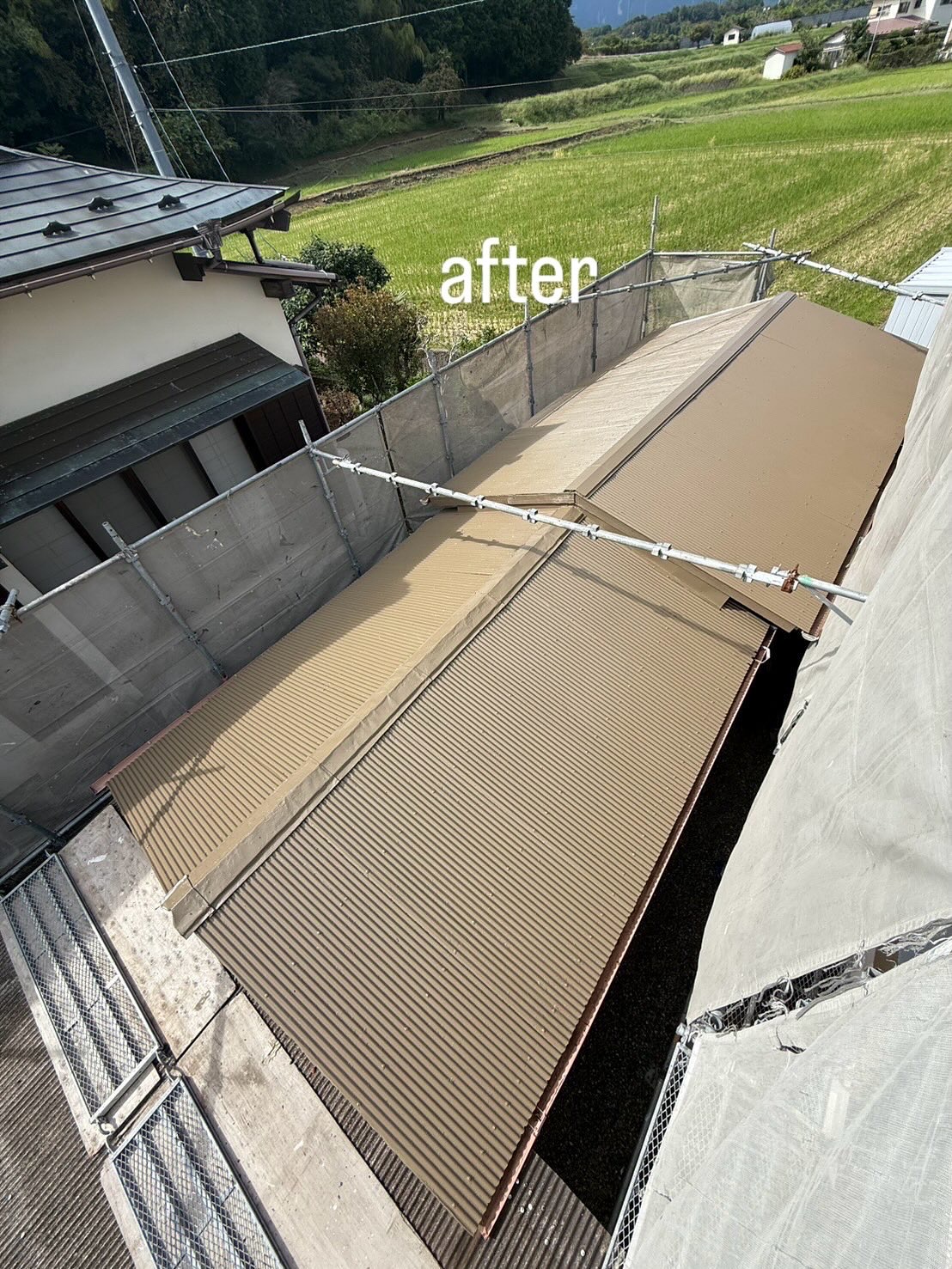 小山町 K様 屋根塗装工事