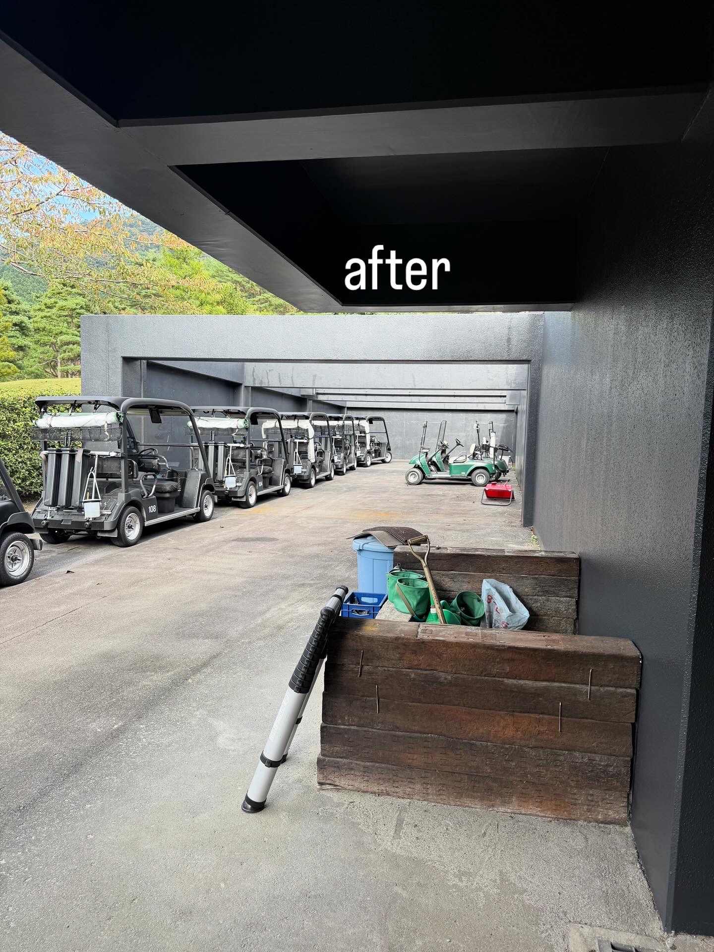 御殿場 ゴルフ場 塗装工事