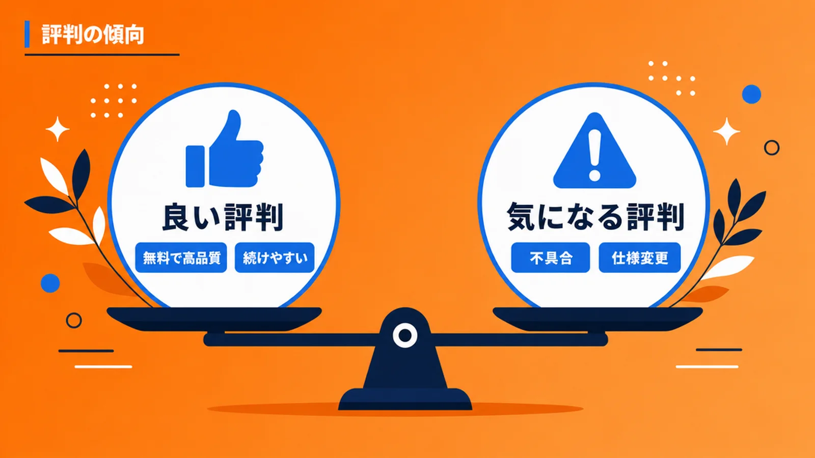 ストアの評判：良い声と気になる声