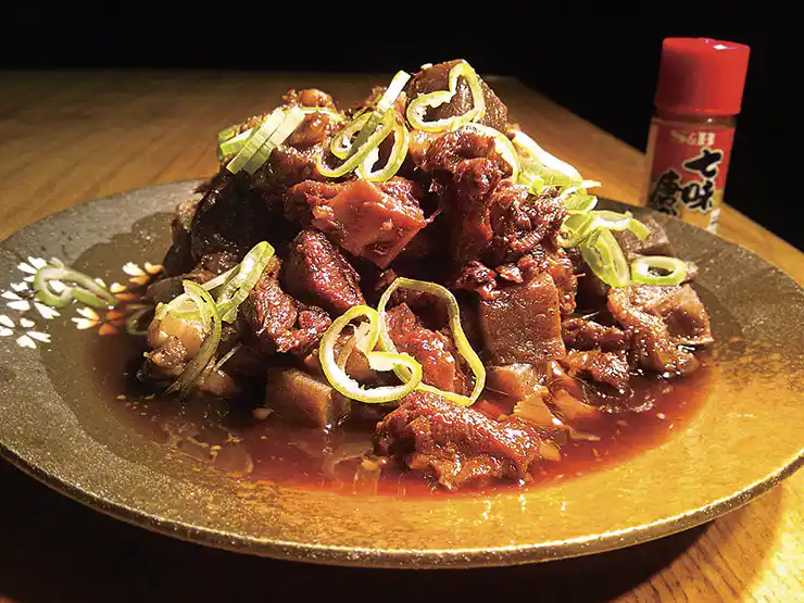 牛すじこんにゃく炊き