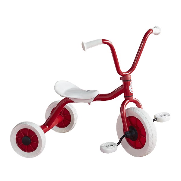 iiimo 三輪車 赤と白 ペリカンデザイン三輪車 Vハンドル 赤 1歳半頃～ ｜ ショップニュース