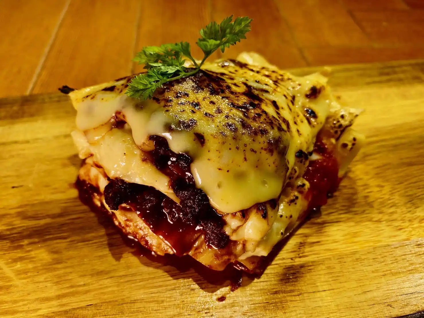 濃厚チーズと黒毛和牛のラザニア