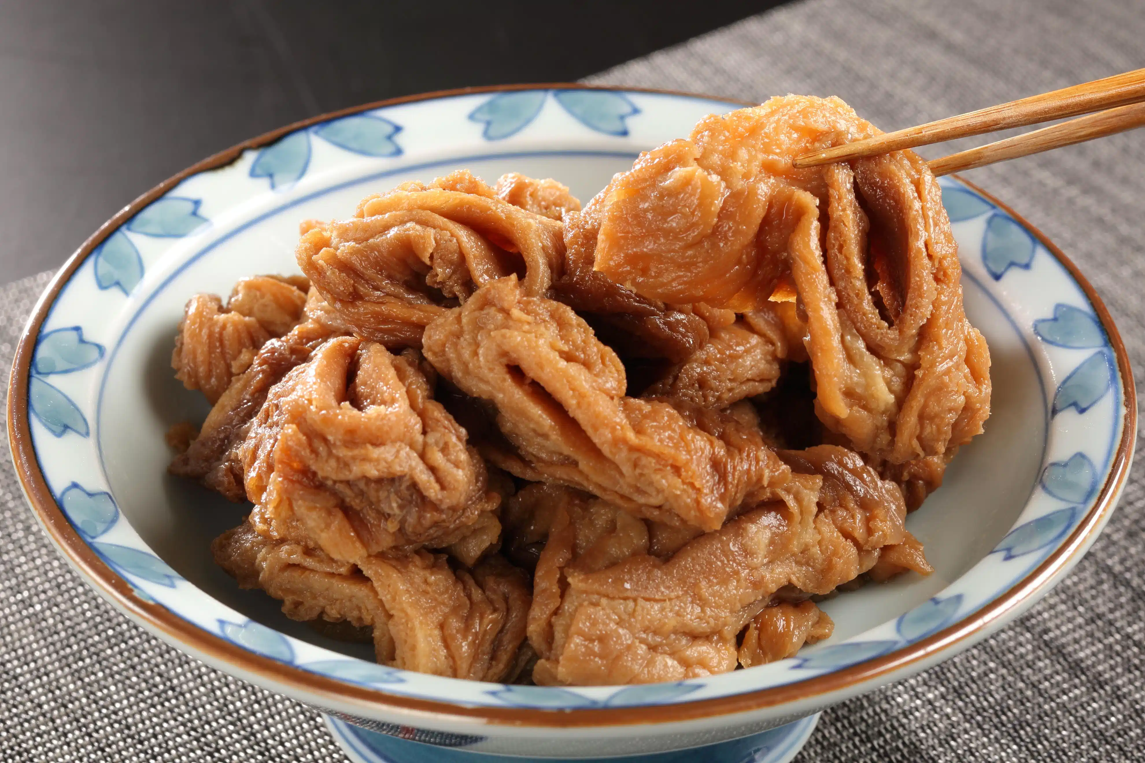 揚げ麸煮付け