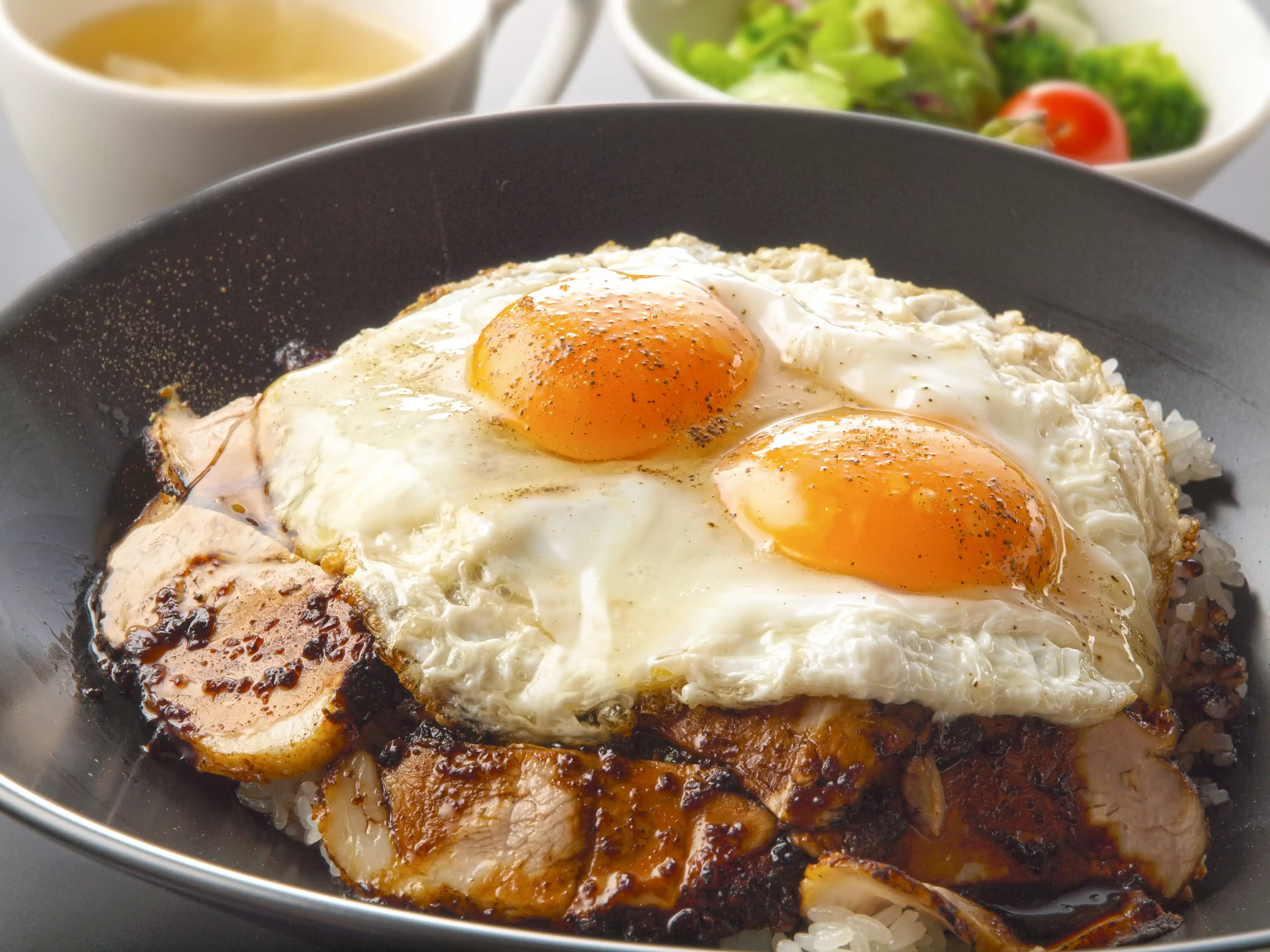 焼豚玉子飯
