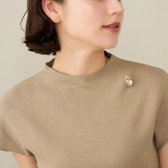 ヴァンドームブティック ｜ シェル フクロウ ブローチ ｜ ショップ