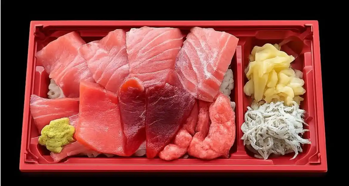 天然鮪づくし弁当