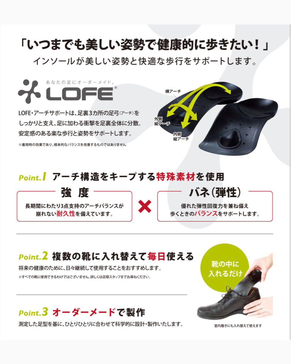 ココプラス〉LOFEアーチサポート ｜ イベント情報 ｜ 遠鉄百貨店