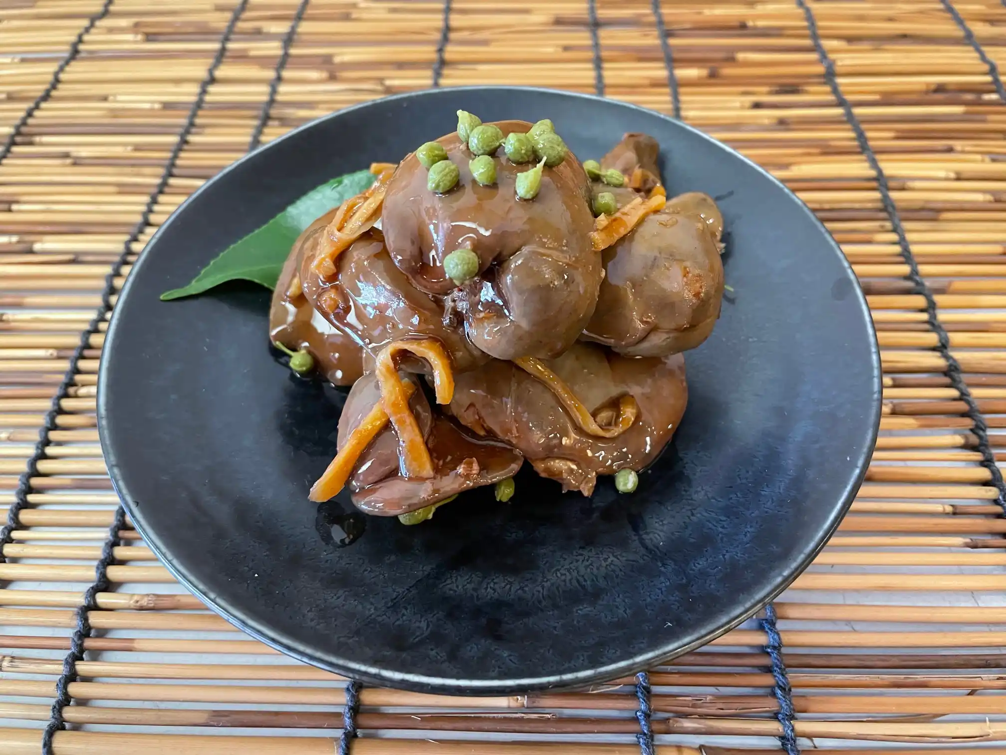 鶏肝の山椒煮