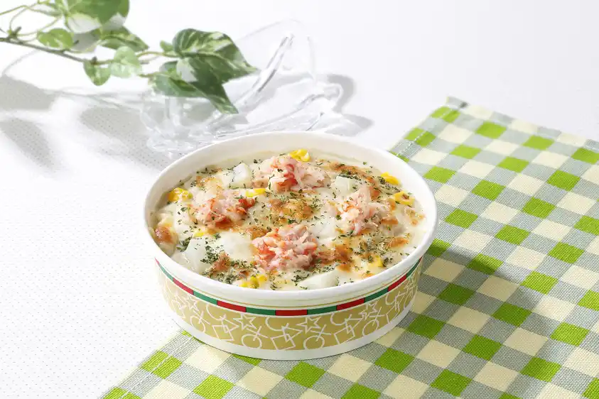 かにみその旨味がギュッとつまったカニグラタン