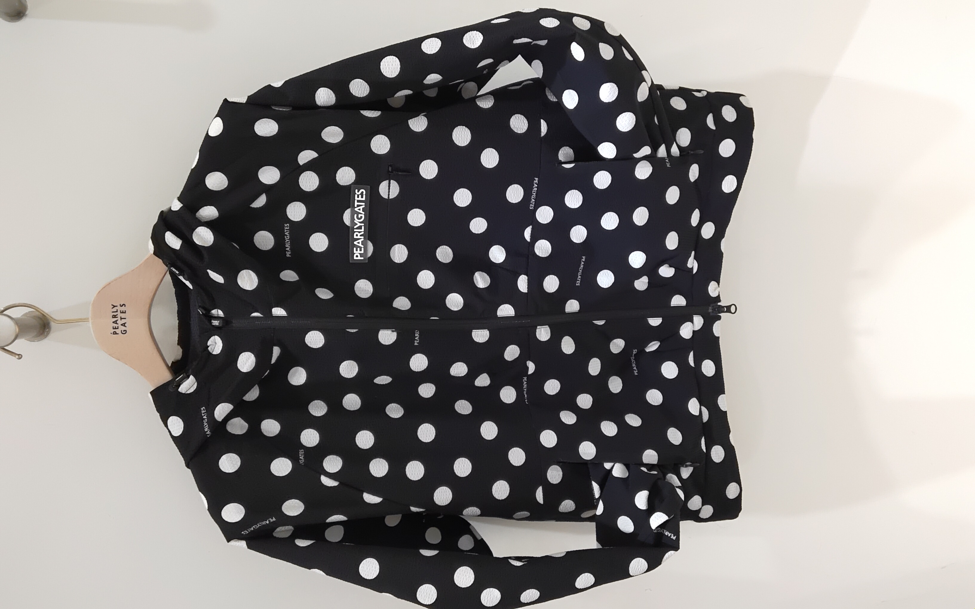 パーリーゲイツ ｜ Pe ストレッチサッカーフルジップフーディ