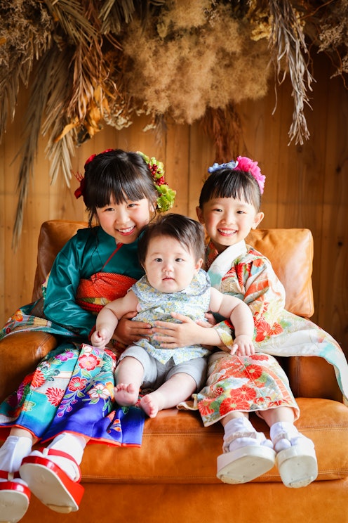 0歳／5歳／7歳／姉妹