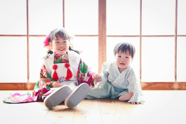 1歳／3歳／姉弟