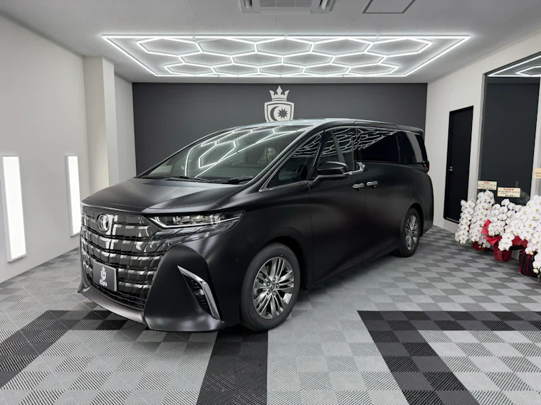 TOYOTA ALPHARD フルマットPPF施工