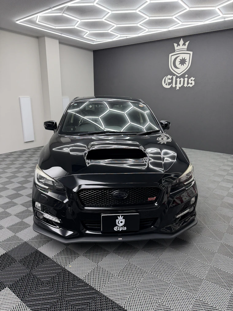 SUBARU LEVORG 部分カラーPPF施工