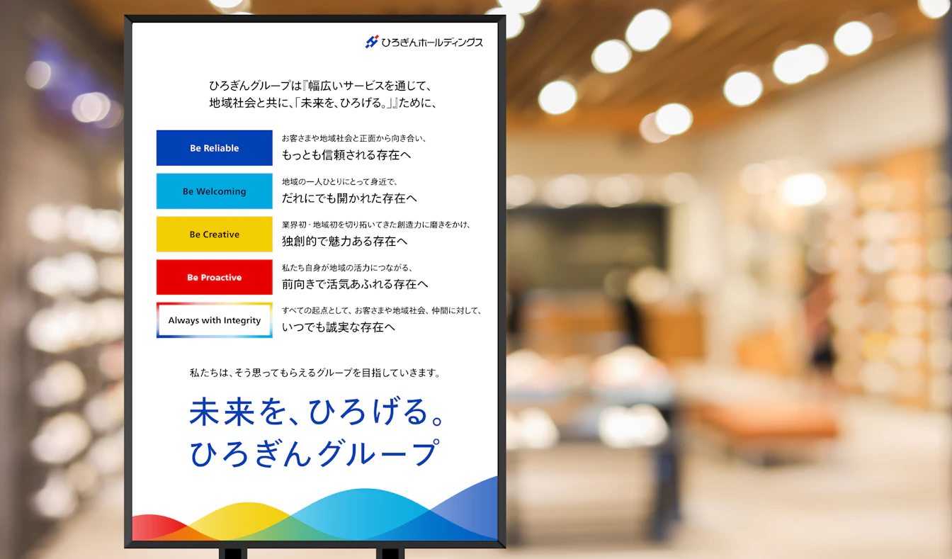 ひろぎんホールディングスの広告イメージ