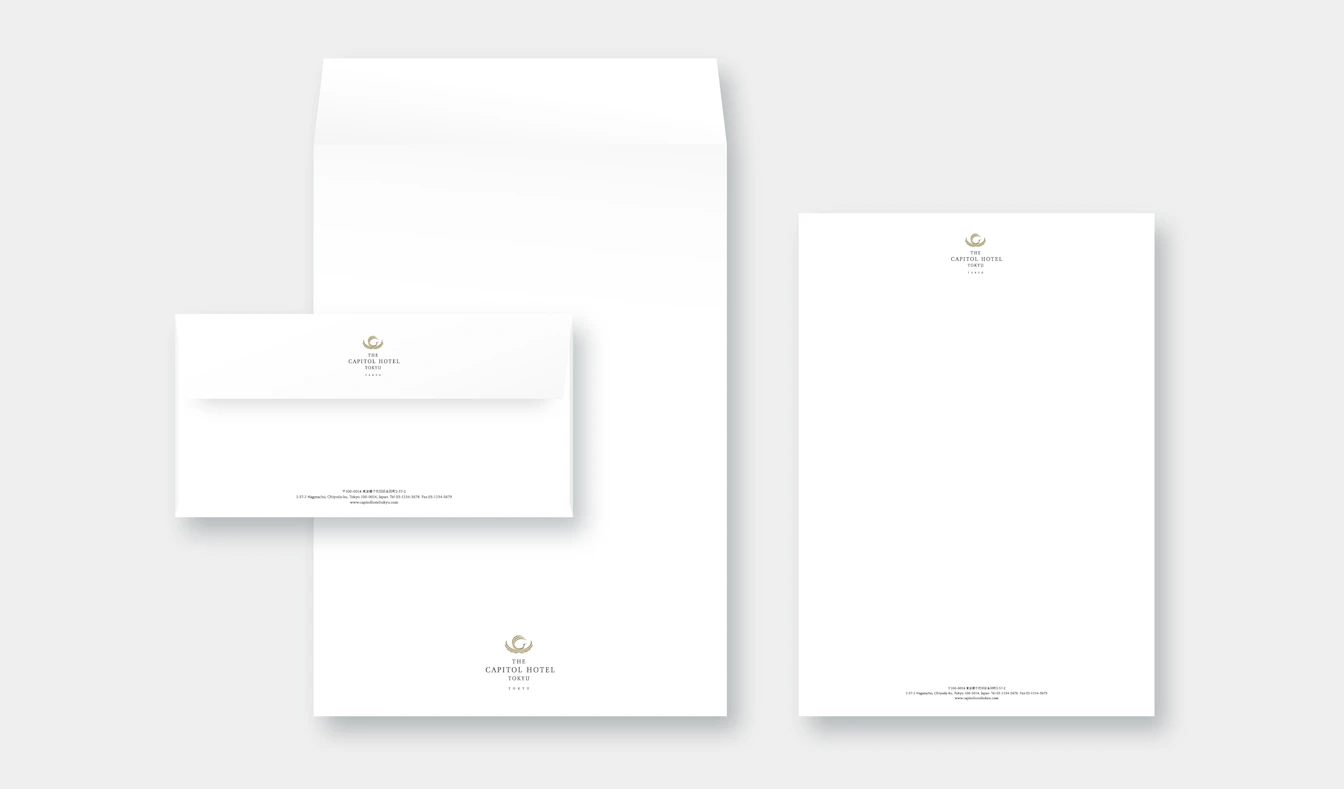ザ・キャピトルホテル 東急のレターセット